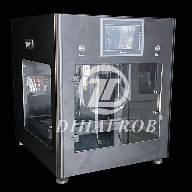 Desktop -Rotations -Semi -Automatikschraubentyp Cacking Machine