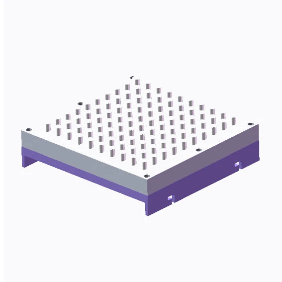 Passende elastische Druckplatte mit 100 Löchern für CBD