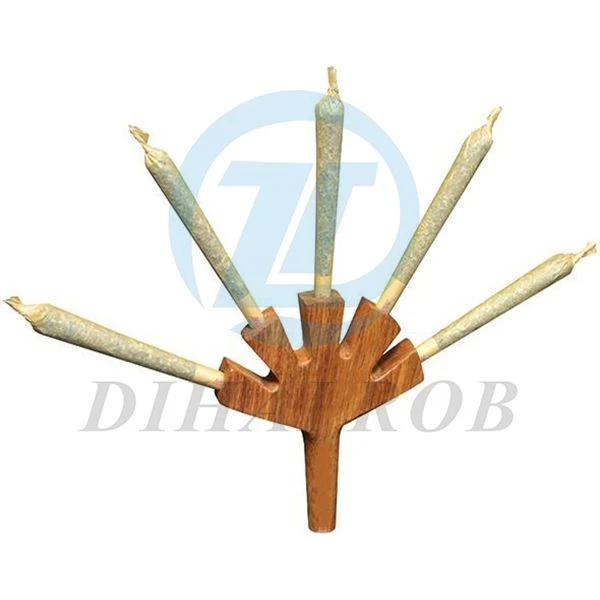 Vorrollen rohe natürliche Rauchpfeife Handholz geschwungene Röhre